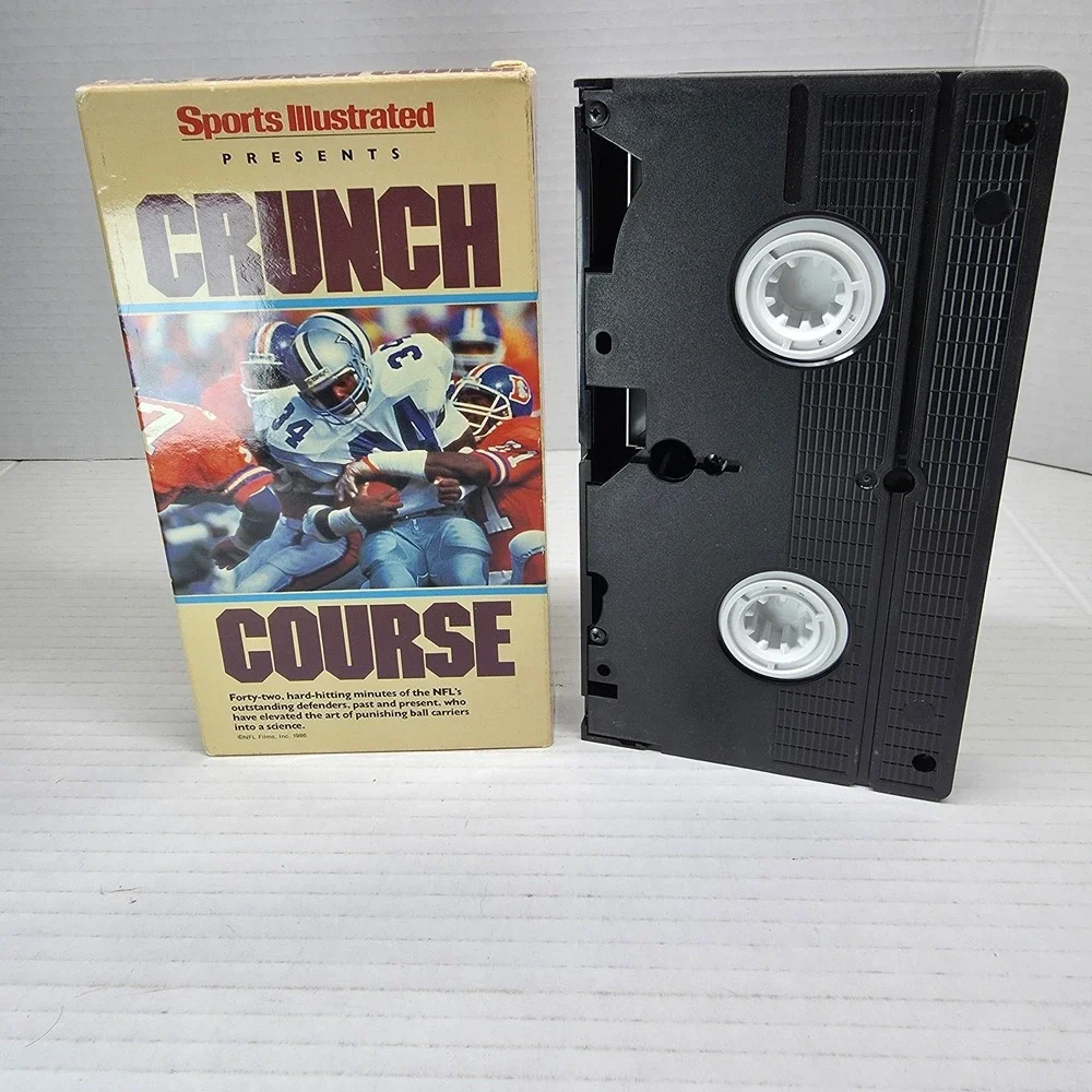 Lot of 5 VTG Sports‎ VHS Tapes NFL & NBA SI NFL Films Michael Jordan Untested